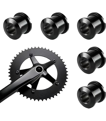 Amazon | 5個セット 自転車 チェーンリング ボルト M8 鋼 ルチェーン