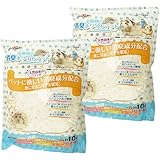 【Amazon.co.jp限定】 ミニアニマン 小動物の消臭ホワイトマット 10L×2個セット うさぎ