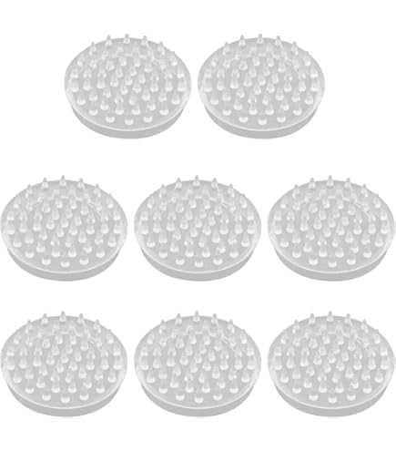 Slipstick CB681 2 Inch Floor Protector Rubber Caster Wheels Set Of 4 5/16 Stem For Sale Online