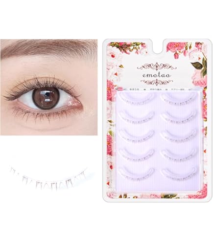 Amazon | つけまつげ ナチュラル目尻 短め 上まつげ 人気 手作り 女優