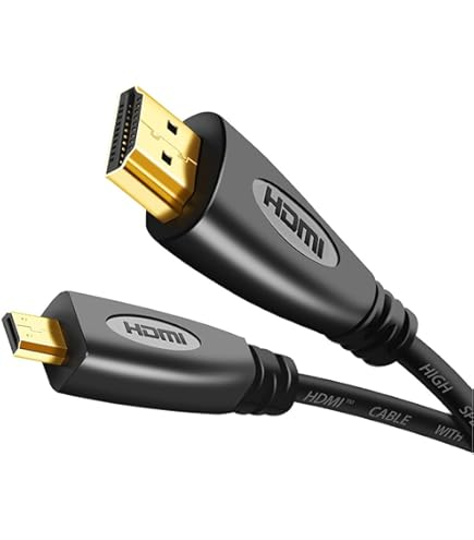 Amazon | 公式Raspberry Pi 4 Micro-HDMI - HDMIケーブル。 | Vilros