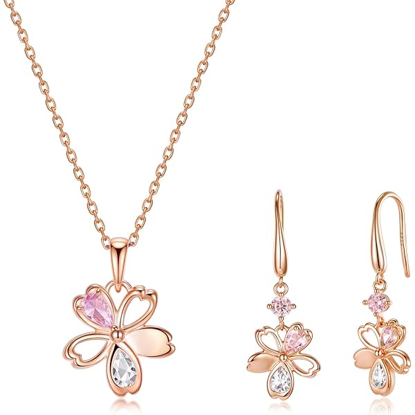 Amazon | [gulamu jewelry] 桜 さくら ネックレス レディース 貝殻 
