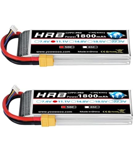 HRB 3S 11.1V 5200mAh 50C Lipo Akku mit Deans T Stecker für Slash VXL, Slash 4x4 VXL, 1/10 Rally, XO-1 Supercar, E-Maxx Brushless, E-Revo Brushless und Spartan Modelle HRB 3S 11.1V 5200mAh 50C Lipo Akku mit Deans T Stecker für Slash VXL, Slash 4x4 VXL, 1/10 Rally, XO-1 Supercar, E-Maxx Brushless, E-Revo Brushless und Spartan Modelle
