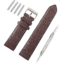 Revetta　レヴェッタ　ガルーシャ19mm　ベルト 楽天市場】Revetta エイ革 ガルーシャ スティングレイ 腕時計