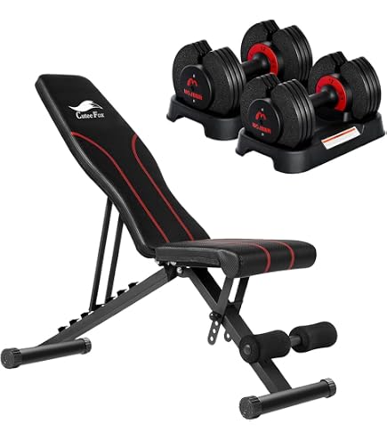 専用品　可変式ダンベル 40kg 2個　スタンド付き＋トレーニングベンチ Amazon.co.jp: 商品 トレーニングベンチ＋可変式 ダンベル 40kg