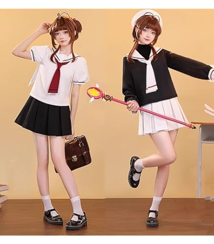 カードキャプターさくら　制服　コスプレ　セット カードキャプターさくらクリアカード編 木之本桜 コスプレ衣装