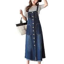 Flygo Womens Button Front Midi Long 