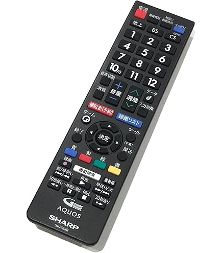シャープ 液晶テレビ用リモコン RRMCGB069WJSB(0106380416)(ホワイト) d2ldlup Amazon | シャープ 液晶テレビ用リモコン RRMCGB069WJSB