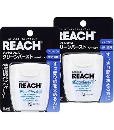Amazon | REACH(リーチ) リーチ デンタルフロスワックス 50m 12個