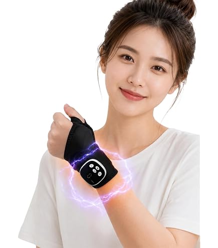 Amazon.co.jp: EMS Electric Heated Wristband, Graphene Heat x Low