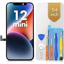 Amazon.co.jp: Bokman for iPhone 12 mini 液晶パネル 画面交換