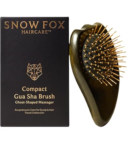 Amazon | ANLAN グロウケアブラシ ヘアブラシ ヘアオイル一体化5個3.2