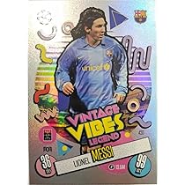 Match Attax 2024 2025 Lionel Messi Vintage Vibes Legend Trading