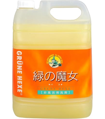 Amazon | 緑の魔女 ランドリー 5L 業務用 3本セット 洗濯 洗剤 液体