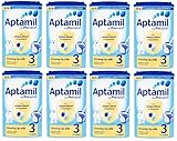 Aptamil アプタミル 粉ミルク ヨーロッパ基準合格 オーガニック 食品 ステージ3 （1歳から） 8箱