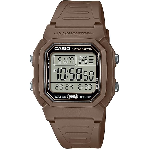 Amazon | Casio W800HGシリーズ | メンズデジタルウォッチ | 100