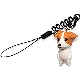 ペットラバーズ 犬種 お犬様 vol.1 Jack Russell ジャックラッセルテリア ホワイトタン プチコード 松葉紐 ストラップ MA-3301