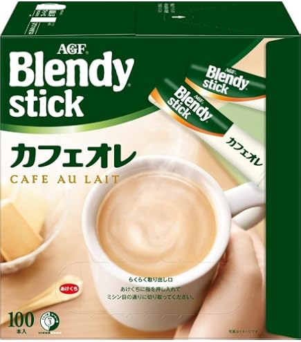 Amazon.co.jp: AGF(エージーエフ) ブレンディ スティック 紅茶オレ 100