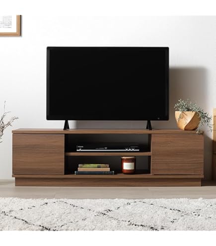 Amazon｜ISSEIKI テレビボード 幅120cm ナチュラル 木製 ERIS 120 TV