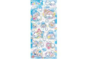 カミオジャパン ステッカー スパンコールパーティーステッカー あわわちゃん 230552