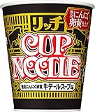 日清食品 カップヌードル リッチ 無臭にんにく卵黄牛テールスープ味 67g×12個 日清食品 カップヌードル リッチ 無臭にんにく卵黄牛テールスープ味 67g×12個