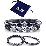 Magnetic Healing Bracelet Arthritis Weight Loss Pain Relief by Iconshops, 7 87 inch, natural-fiber, natural-fiber