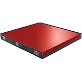 ロジテック ポータブルDVDドライブ USB3.0 書き込みソフト付 M-DISC対応 レッド LDR-PUE8U3LRD[macOS Big Sur 11.0 対応確認済]