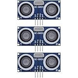 RKNYC 3個セット HC-SR04 超音波距離センサーモジュール 距離測定 Arduino UNO Mega2560/Raspberry Pi B+Robot ロボットに交換 測距モジュール