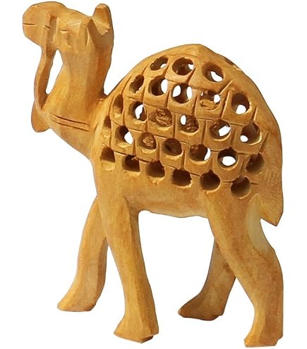 Statuette Chameau En Bois D'Olivier De Bethléem - Sculpture Artisanale 12 Cm Avec Selle, Certificat D'Authenticité - 9