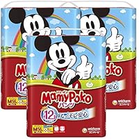 【パンツ Mサイズ】マミーポコパンツ (6~12kg)168枚(56枚&times;3) [ケース品] 【Amazon.co.jp限定】