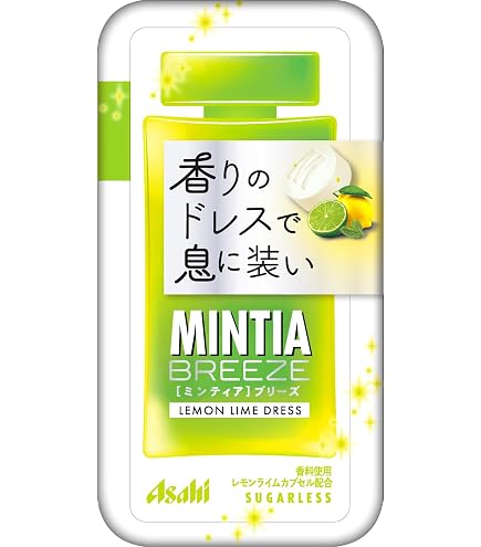 Amazon | アサヒグループ食品 ミンティアブリーズ レモンライムドレス