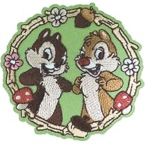 Amazon.co.jp: チップとデール/サガラワッペン（大）フェイス D01Y2938