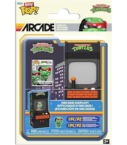 Mighty Jaxx Arcade: Teenage Mutant Ninja Turtles | Blind Box Toy