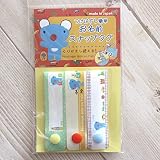 ペネロペテタンレール名入れ無しスナップボタン付きネームタグ3枚セット