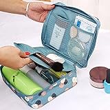Generic Deep Bluee : Portable Travel Organizer Storage Bag Unisex Waterproof Clear Cosmetic Bag Toil