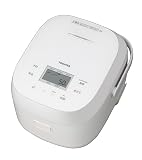 TOSHIBA(東芝) 炊飯器 5.5合 rice cooker RC-10BHW(W) ホワイト