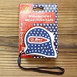 USAフラッグ柄　メジャーテープ ５ｍ　／星条旗・アメリカ国旗柄／巻尺、コンベックス／ [並行輸入品]