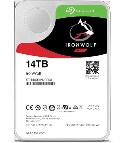 Amazon | Seagate IronWolf Pro 14TB 内蔵ハードドライブ NAS Amazon | Seagate IronWolf Pro 14TB 内蔵ハードドライブ NAS