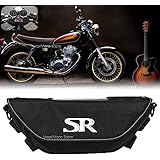 For sr400 SR400 SR 400 オートバイのハンドルバッグ、防水、防塵、防滴、便利なビジュアルナビゲーション、旅行に便利な収納