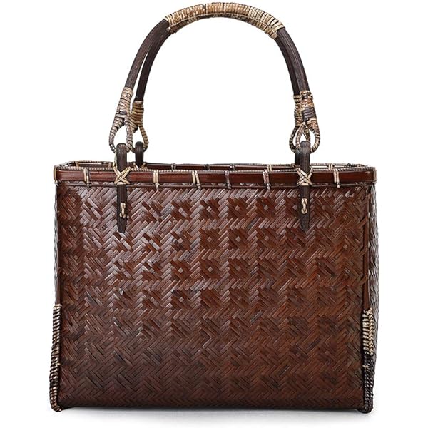 Amazon | 印傳屋(INDEN-YA) 印伝 ハンドバッグ 手提げ 6317 花