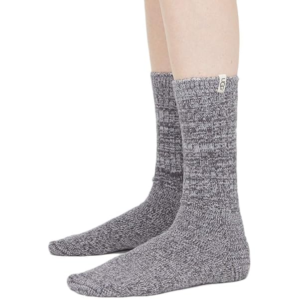 Amazon.co.jp: UGG レディース Teddi Cozy クルーソックス, Cloudy