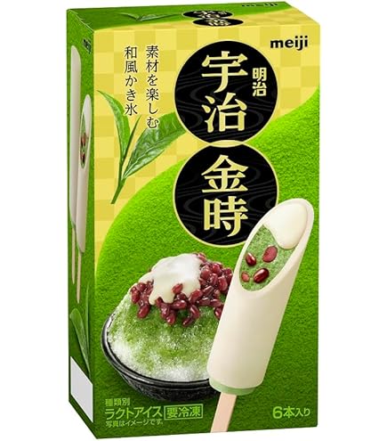 宇治金ミチコ Amazon.co.jp: [冷凍] 明治 宇治金時 65ml×6 : 食品・飲料・お酒