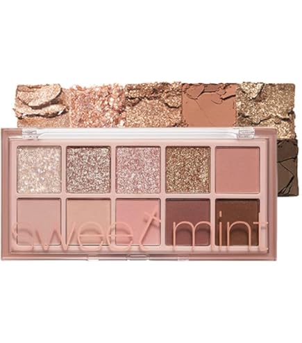 Amazon.co.jp: YAYAMIYA アイシャドウパレット10色日常バタフライアイ