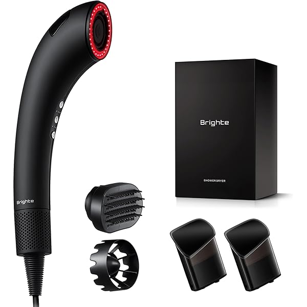 【佐々木希 アンバサダー】Brighte シャワードライヤー ナノミスト搭載 Amazon.co.jp: Brighte SHOWER DRYER Shower Dryer, Equipped with