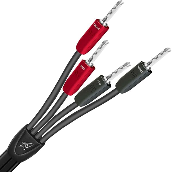 AUDIOQUESTROCKET11バイワイヤースピーカーコード3m