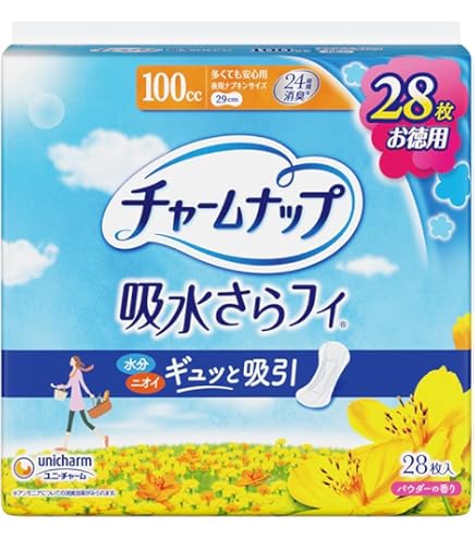 チャームナップ ユニチャーム 吸水さらフィ 尿吸収ナプキン 中量用
