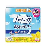 チャームナップ 【スーパージャンボパック】 吸水さらフィ 多い時用 羽なし 100cc 29cm 28コ入 (尿 吸収ナプキン 尿もれパッド ナプキンサイズ)【軽い尿もれの方】