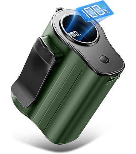 Amazon | 腰掛け扇風機 ベルトファン 【2026新型・8000mAh大容量 20H