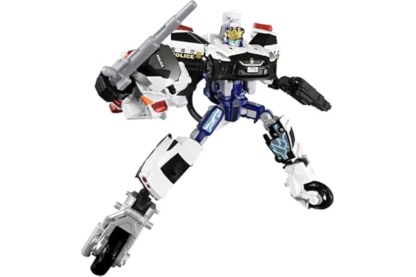 タカラトミー(TAKARA TOMY) トミカ ジョブレイバー TJBDX ユナイトポリスブレイバー パトロールカー＆白バイ 合体セット ミニカー おもちゃ 3歳以上