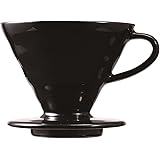 HARIO(ハリオ) Ｖ60 透過コーヒードリッパー02・粕谷モデル 400ml ブラック KDC-02-B